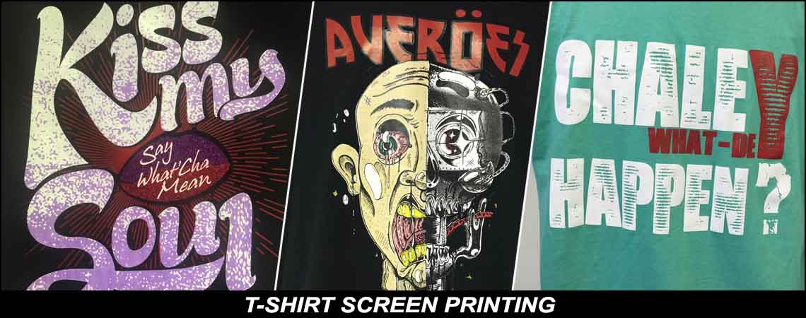 screen printed t shirts