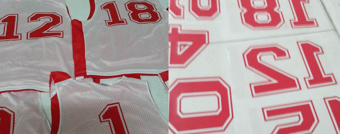 vinyl printed t shirts